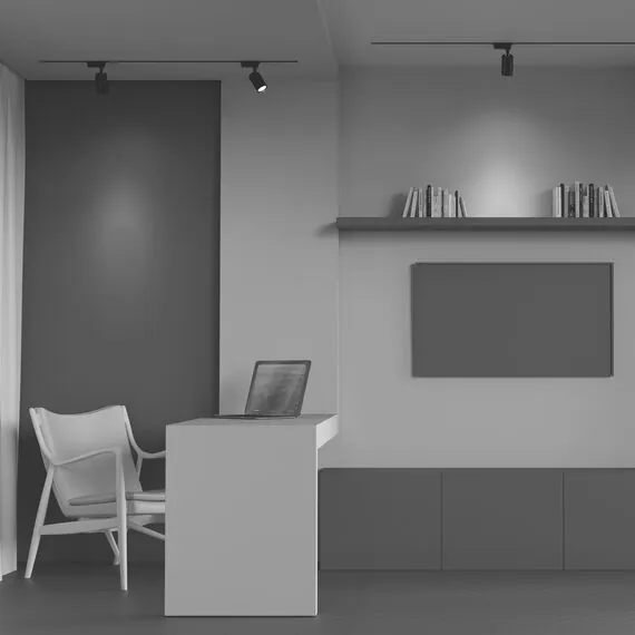 Maytoni Technical TR003-1-6W3K-B Трековый светильник для однофазного шинопровода Unity Track Vuoro, изображение 3