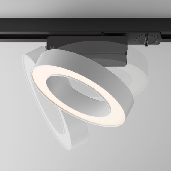 Maytoni Technical TR044-1-12W3K-W Трековый однофазный светодиодный светильник Unity Rim, изображение 4