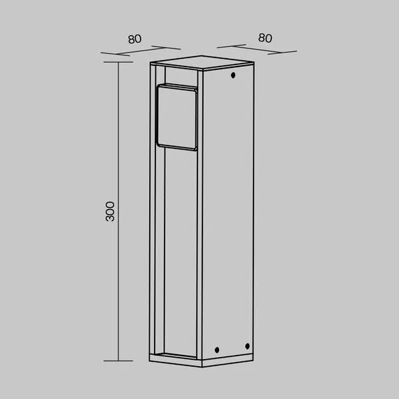 Maytoni Outdoor O459FL-GF01SC Уличная розетка Outdoor Socket, изображение 7