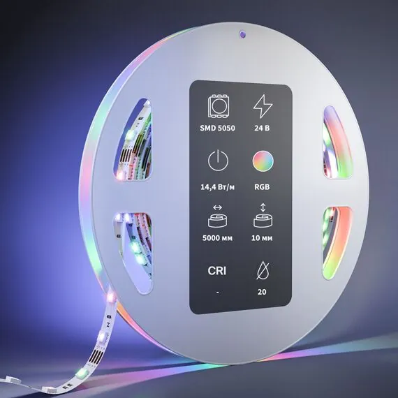 Maytoni 201139 Светодиодная лента RGB 14,4Вт/м 24V IP20 Ultra 201139, изображение 3