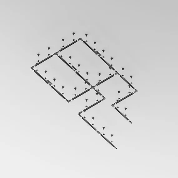 Maytoni Technical TRX005-311B Шинопровод трехфазный Trinity, изображение 6