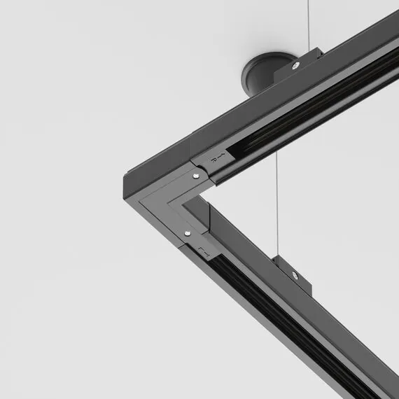 Maytoni Technical TRA005CL-31B-R Коннектор угловой для трехфазного шинопровода правый Trinity, изображение 2