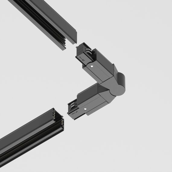 Maytoni Technical TRA005CS-31B Коннектор гибкий для трехфазного шинопровода Trinity, изображение 3