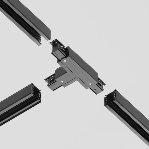 Maytoni Technical TRA005CT-31B-L Коннектор Т-образный для трехфазного шинопровода левый Trinity, изображение 4