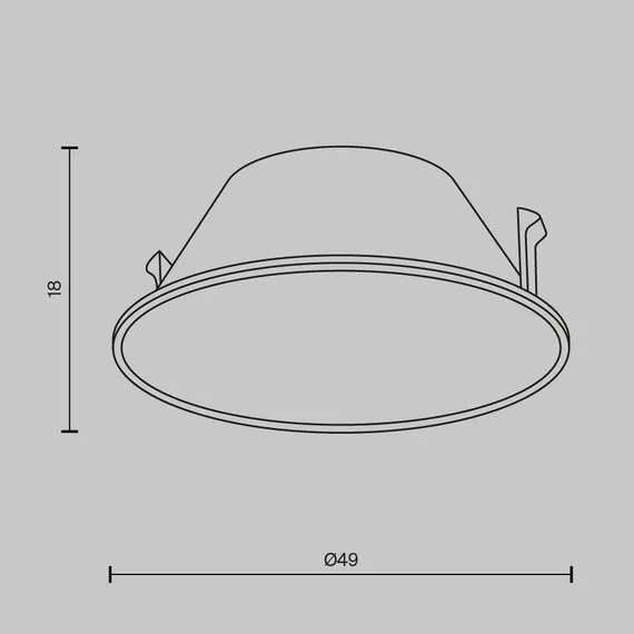 Maytoni Technical Ring057-7-CH Отражатель Wise Ring, изображение 7