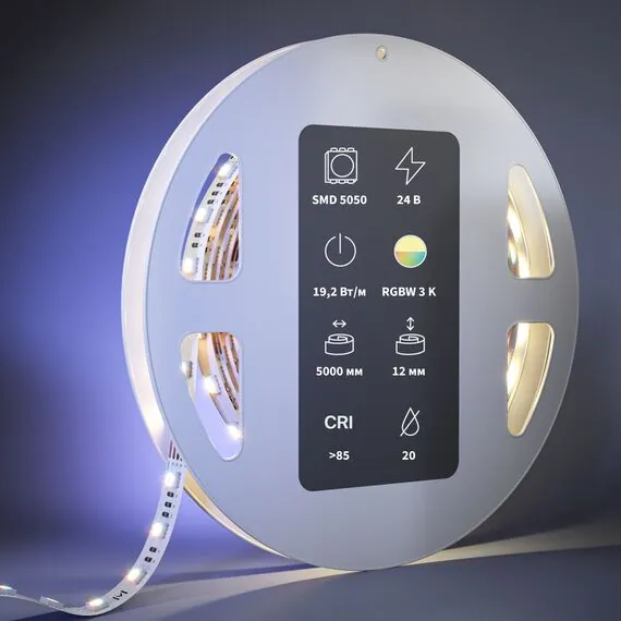 Maytoni 201134 Светодиодная лента 19,2Вт/м 3000К 24V IP20 Ultra 201134, изображение 3