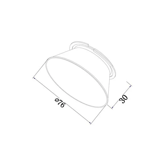 Maytoni Technical C060-01W Отражатель Virar, изображение 2