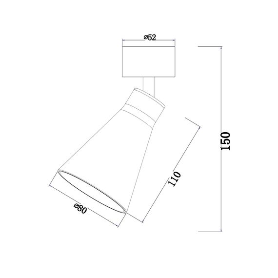 Maytoni Technical C061CL-01W Спот Vivar, изображение 2