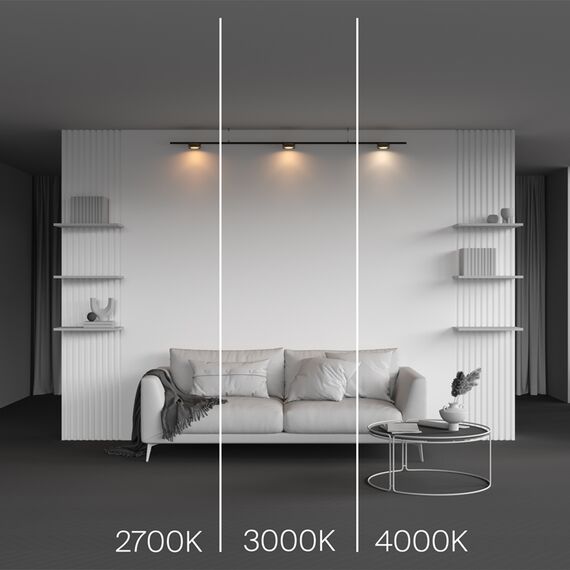 Maytoni Technical TR189-1-12W2.7K-BBS Трековый магнитный светодиодный светильник Levity Zon, изображение 5