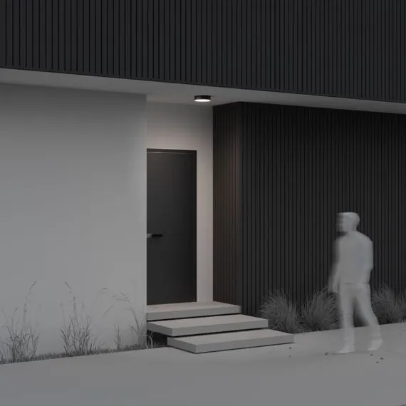 Maytoni Outdoor O431CL-L30B4K Уличный потолочный светодиодный светильник Zon IP, изображение 4