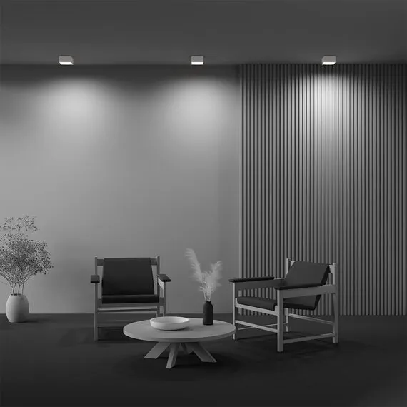 Maytoni Technical C032CL-12W3K-SQ-W Светильник потолочный светодиодный Zon, изображение 5