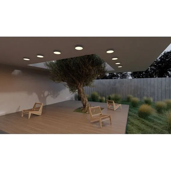 Maytoni Outdoor O431CL-L30B3K Уличный потолочный светодиодный светильник Zon IP, изображение 8