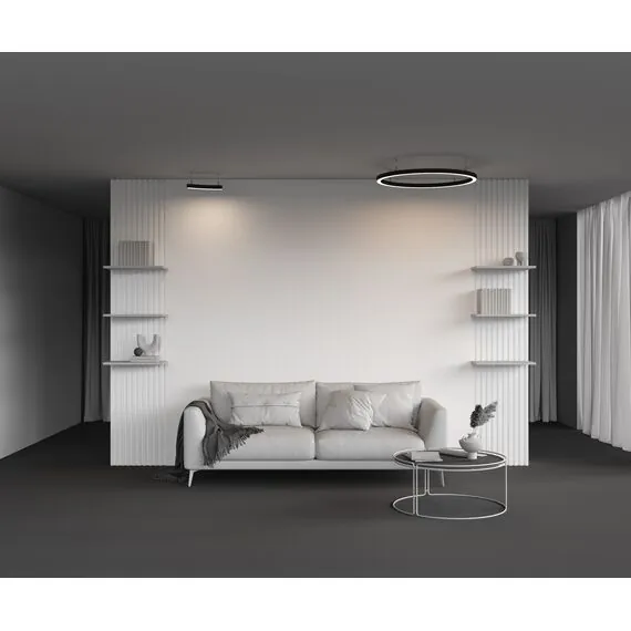 Maytoni Led Strip ALM-3535R-B-D-45°-0.8M Радиусный профиль 35x35 Ø800мм, изображение 5