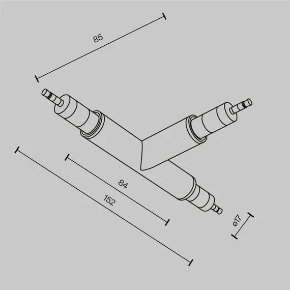 Maytoni Technical CA007TC-BS Аксессуар для штанговой системы освещения Axity, изображение 5