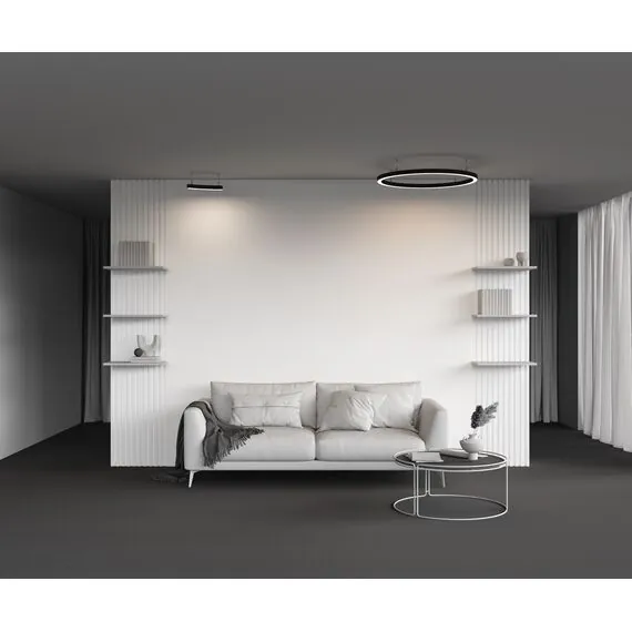 Maytoni Led Strip ALM-3535R-B-D-45°-0.8M Радиусный профиль 35x35 Ø800мм, изображение 9