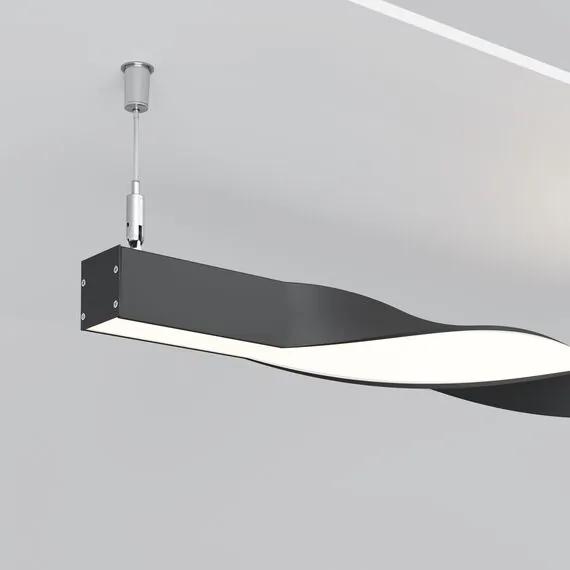 Maytoni Led Strip ALM-3535R-B-T-180°-0.5M Радиусный профиль 35x35 Twist 180°, изображение 6