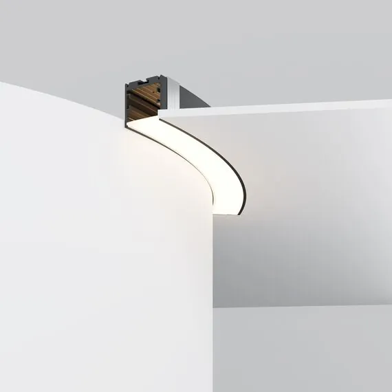 Maytoni Led Strip ALM-3535R-B-D-45°-0.8M Радиусный профиль 35x35 Ø800мм, изображение 10