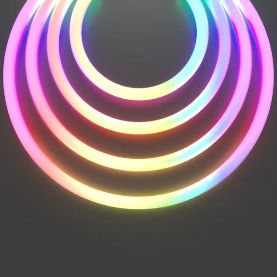 Maytoni 20304 Гибкий неон 17,2Вт/м RGB+3000К 24V IP65 Круглый 20304, изображение 5