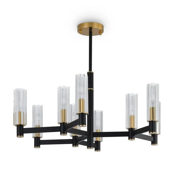 Freya FR5167PL-09B Люстра на штанге Ambra, изображение 3