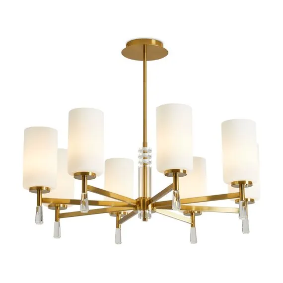 Freya FR2031PL-08BS Люстра на штанге Chic, изображение 4