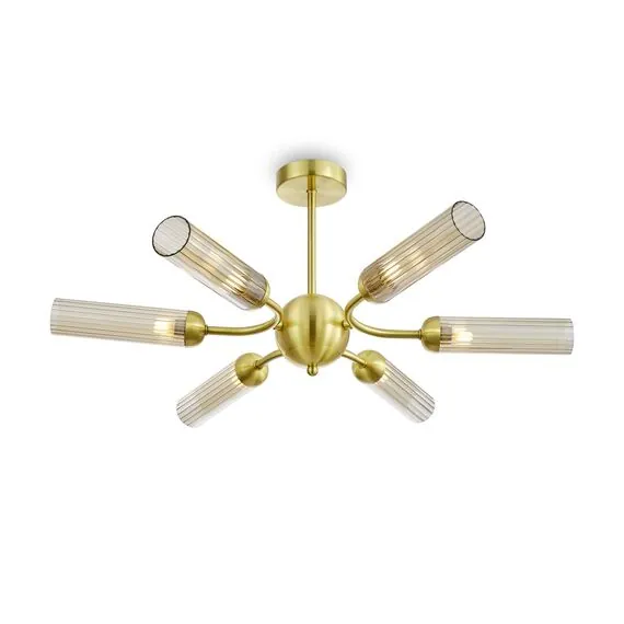 Freya FR5379CL-06G Люстра на штанге Borgy