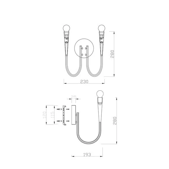 Freya FR5253WL-02N Бра Branches, изображение 5