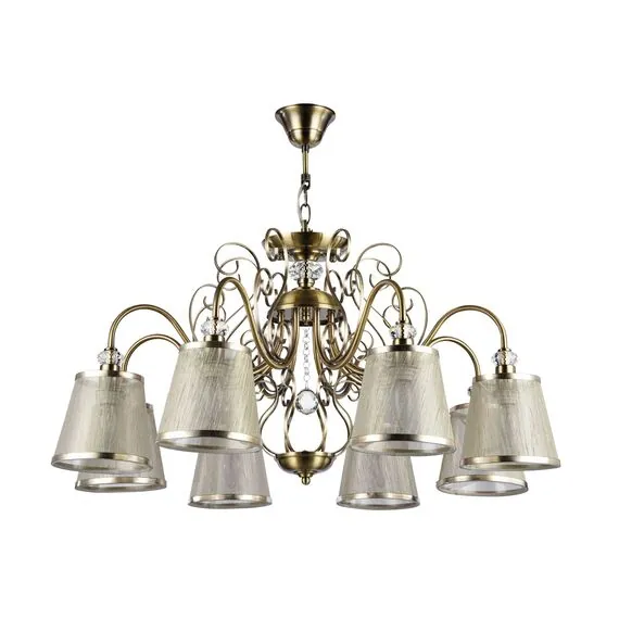 Freya FR2405-PL-08-BZ Потолочная люстра Driana, изображение 2