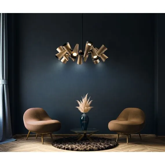 Freya FR1007PL-08N Подвесная люстра Riverside, изображение 4