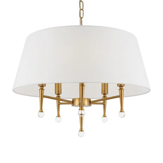 Freya FR5190PL-05BS3 Подвесная люстра Rosemary, изображение 6