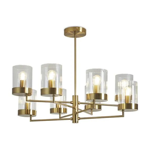 Freya FR5426PL-08BS Люстра на штанге Clip, изображение 4