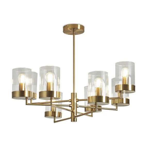 Freya FR5426PL-08BS Люстра на штанге Clip