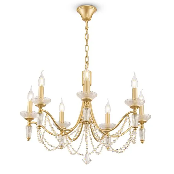 Freya FR2009PL-07G Подвесная люстра Zoe