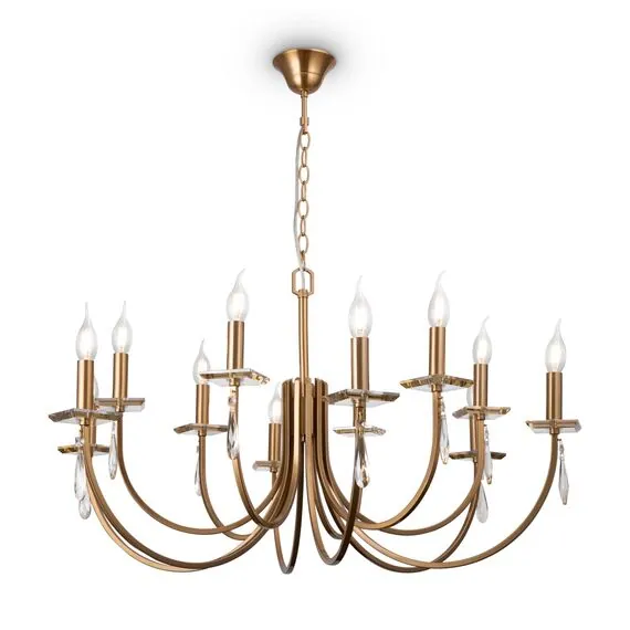 Freya FR1006PL-12G Подвесная люстра Forte