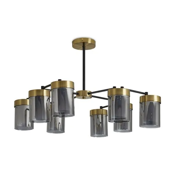 Freya FR5432PL-08BBS Люстра на штанге Lora, изображение 2