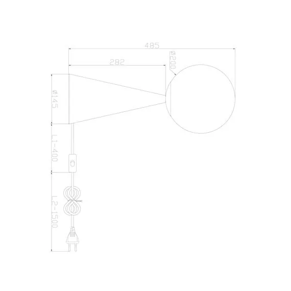 Freya FR5289TL-01BS Настольная лампа Glow, изображение 3