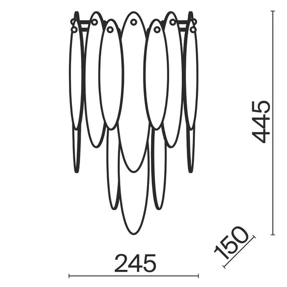 Freya FR5217WL-02FG Светильник настенный Lucrecia, изображение 6