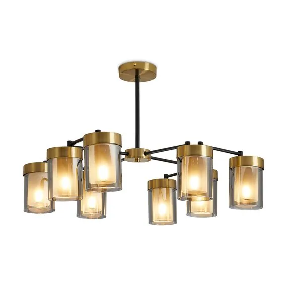 Freya FR5432PL-08BBS Люстра на штанге Lora