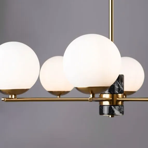 Freya FR5230PL-08BS Люстра на штанге Marble, изображение 6