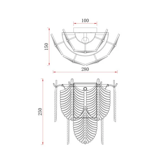 Freya FR5143WL-01G Светильник настенный Hloya, изображение 2