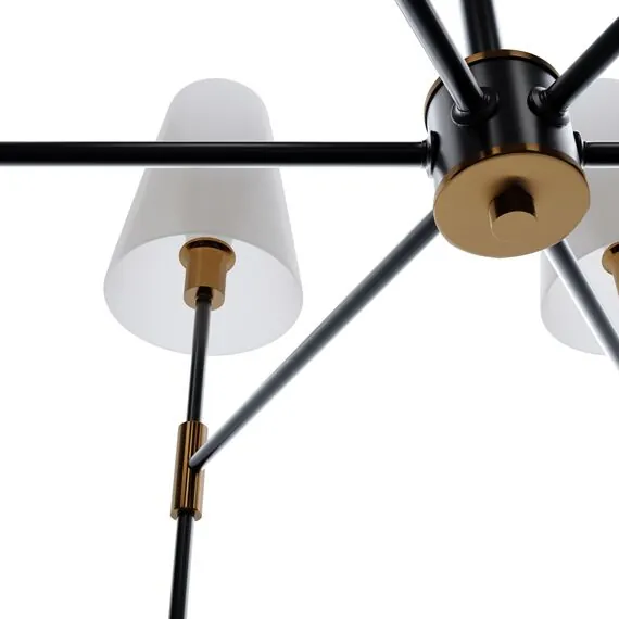 Freya FR5196PL-06BBS Люстра на штанге Tida, изображение 4
