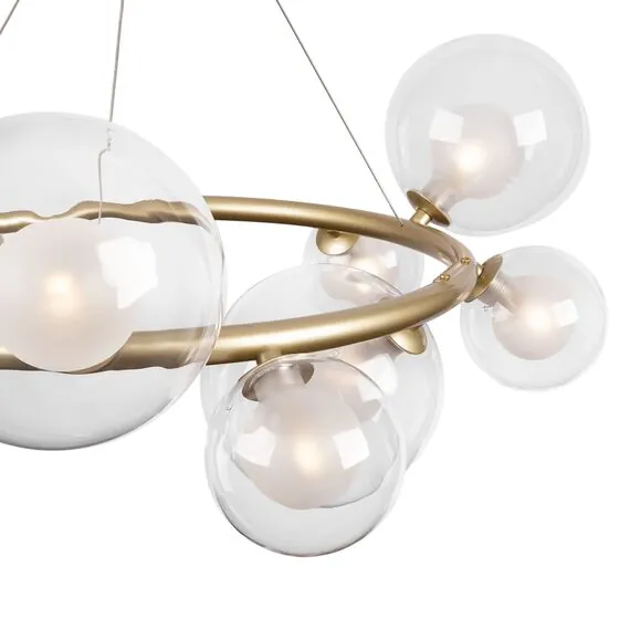 Freya FR5139PL-10MG Подвесная люстра Duo, изображение 3