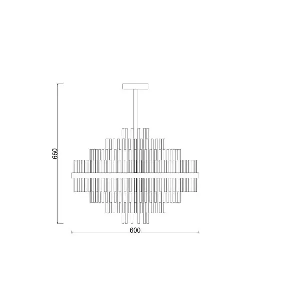 Freya FR5216PL-09BS Люстра на штанге Agora, изображение 8