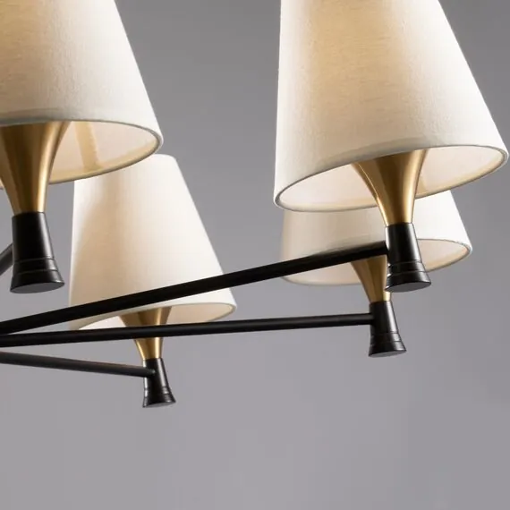 Freya FR5098PL-08BBS Люстра на штанге Perfetto, изображение 3