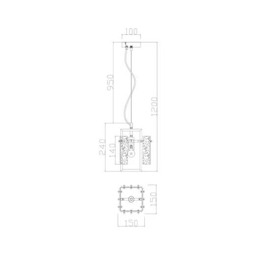 Freya FR5166PL-01BS Подвесной светильник Basilica, изображение 2