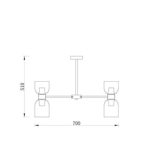 Freya FR5203PL-10BS Люстра на штанге Savia, изображение 5