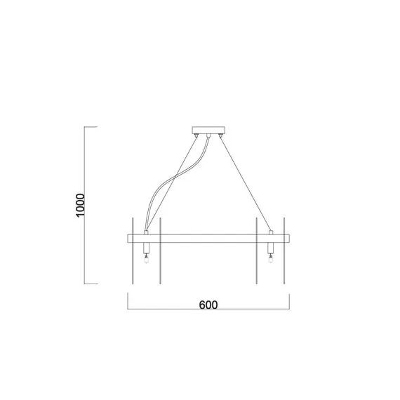 Freya FR5141PL-10BS Люстра подвесная Deserto, изображение 2