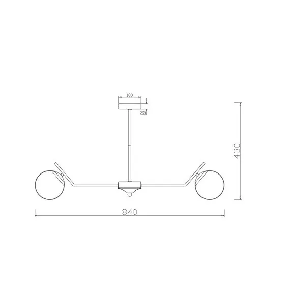 Freya FR5173PL-08BS Люстра на штанге Moonrock, изображение 7