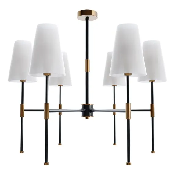Freya FR5196PL-06BBS Люстра на штанге Tida, изображение 3