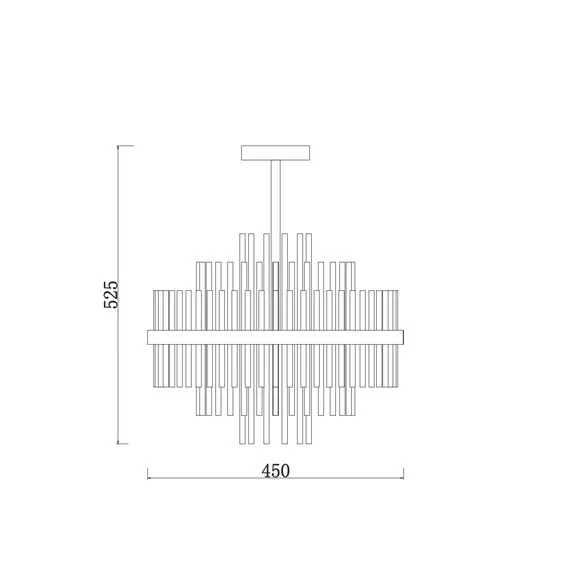 Freya FR5216PL-06BS Люстра на штанге Agora, изображение 6