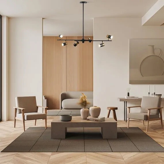 Freya FR5201PL-06B Люстра на штанге Enzo, изображение 5